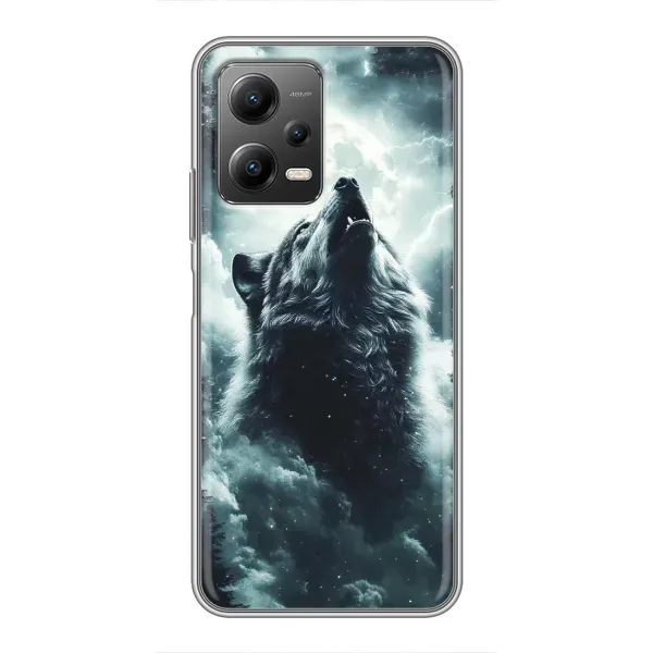 Чохол з принтом «Вовк у хмарах» для Xiaomi POCO X5 (5G) Чохол з принтом «Вовк у хмарах» для Xiaomi POCO X5 (5G)