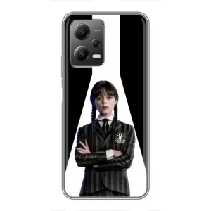 Чохли Венсдей на Xiaomi POCO X5 (5G) Уенсдей (AlphaPrint) (W-Wednesday)