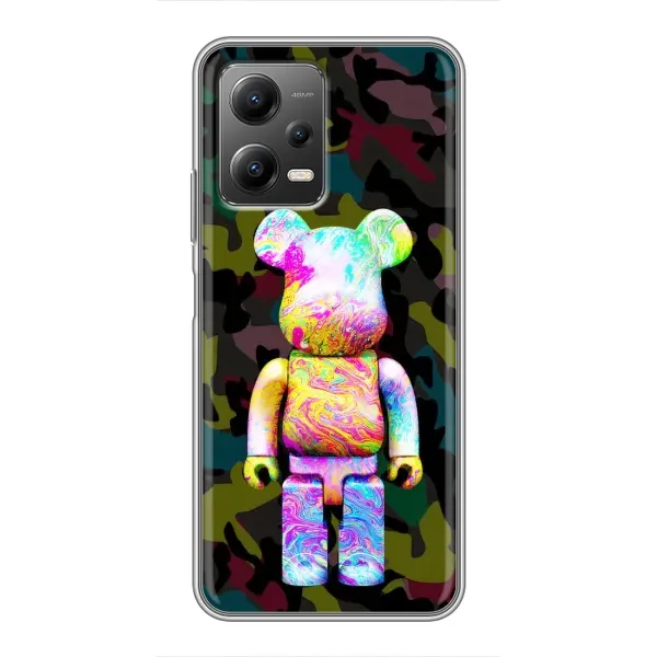 Чохол з принтом «Яскравий Bearbrick» для Xiaomi POCO X5 (5G) Чохол з принтом «Яскравий Bearbrick» для Xiaomi POCO X5 (5G)