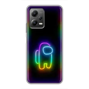 Чохли Амонг Ас для Xiaomi POCO X5 (5G) (AlphaPrint) (Яскравий скін)