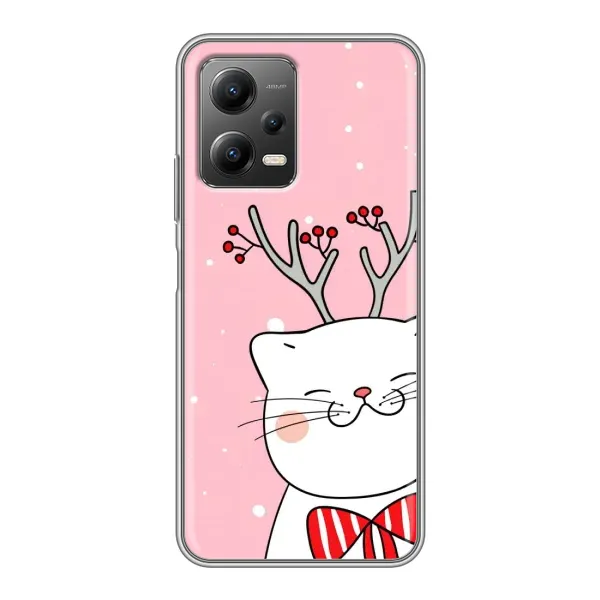 Чехол с принтом «Зимний кот» для Xiaomi POCO X5 (5G) Чехол с принтом «Зимний кот» для Xiaomi POCO X5 (5G)