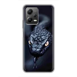 Чохол з картинкою 'Хижаки' для Xiaomi POCO X5 (5G) (Чорна змія)