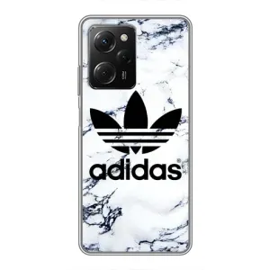 Чехлы Адидас для Xiaomi POCO X5 Pro (5G) (AlphaPrint) (Адидас на мраморе)