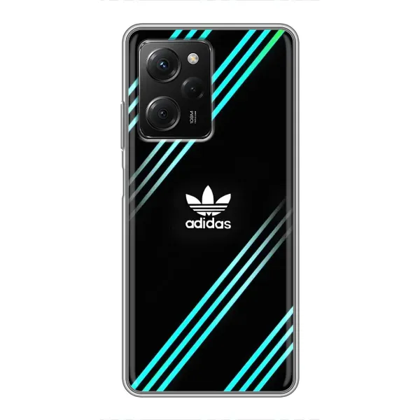 Чохол з принтом «Адідас з полосами» для Xiaomi POCO X5 Pro (5G)