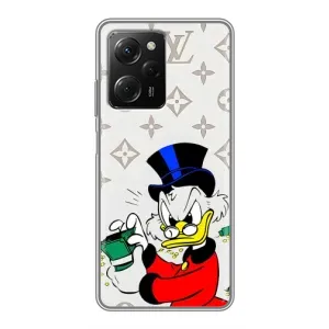 Чехлы для Xiaomi POCO X5 Pro (5G) - Скрудж МакДак Louis Vuitton (PREMIUMPrint) (Баксы Скрудж)