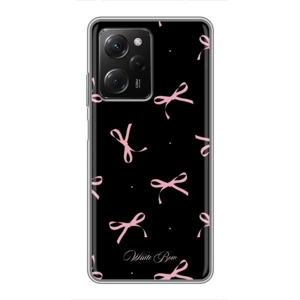 Чохол з принтом «Банти на чорному» для Xiaomi POCO X5 Pro (5G)