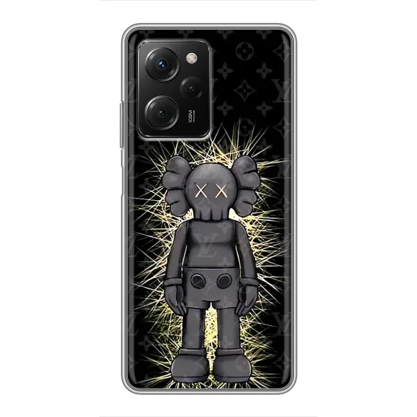 Чохол з принтом «Bearbrick LV» для Xiaomi POCO X5 Pro (5G)