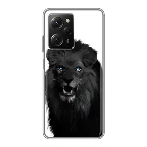 Чохли з картинкою животних Xiaomi POCO X5 Pro (5G) (Чорний ЛЕВ)