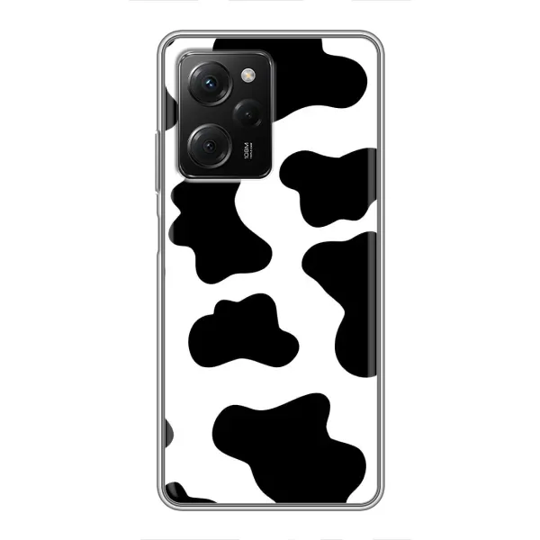 Чохол з принтом «Чорная Буренка» для Xiaomi POCO X5 Pro (5G) Чохол з принтом «Чорная Буренка» для Xiaomi POCO X5 Pro (5G)
