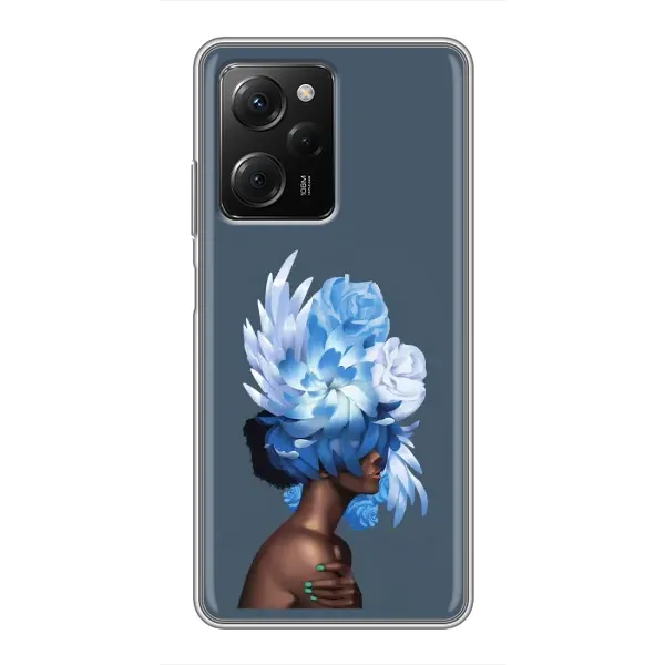 Чехол с принтом «Цветы на голове» для Xiaomi POCO X5 Pro (5G) Чехол с принтом «Цветы на голове» для Xiaomi POCO X5 Pro (5G)