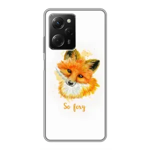 Чохли з картинкою Лисичка для Xiaomi POCO X5 Pro (5G) (VPrint) (Дівчинка Лиса)