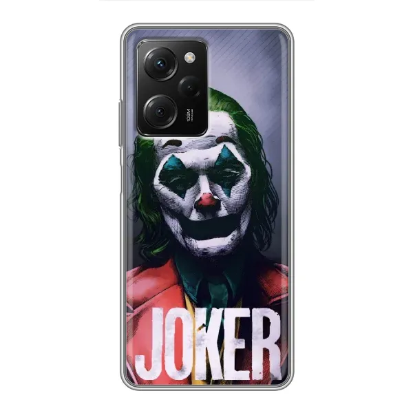 Чехол с принтом «Джокер» для Xiaomi POCO X5 Pro (5G)