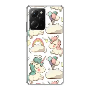 Чохол для Сяомі POCO X5 Pro (5G) - (Єдинорожки - Новинки) (AlphaPrint) (Єдиноріжки)