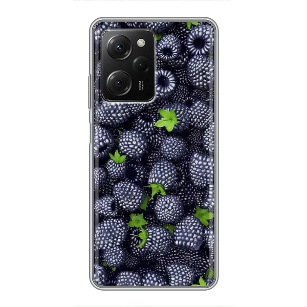 Чехол с принтом «Ежевика» для Xiaomi POCO X5 Pro (5G) Чехол с принтом «Ежевика» для Xiaomi POCO X5 Pro (5G)
