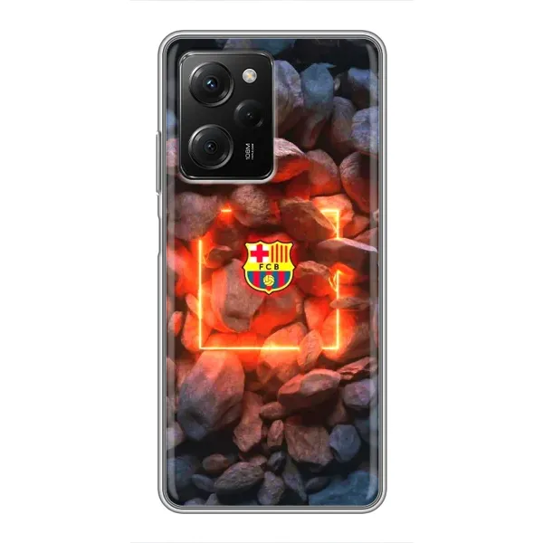 Чохол з принтом «ФК Барселона» для Xiaomi POCO X5 Pro (5G)