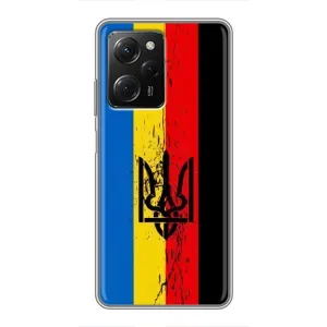 Украинские Чехлы для Xiaomi POCO X5 Pro (5G) с картинкой УПА (AlphaPrint) (Прапор УПА)