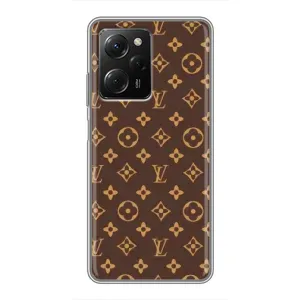 Чехлы Луи Витон для Xiaomi POCO X5 Pro (5G) (AlphaPrint - LOUIS VUITTON) (фон LOUIS VUITTON)