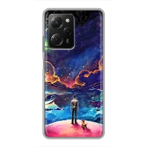 Космічні Чохли для Сяомі POCO X5 Pro (5G) (VPrint) (Вид Галактики)