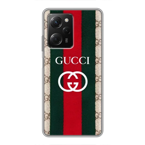 Чохол з принтом «Gucci дизайн» для Xiaomi POCO X5 Pro (5G)