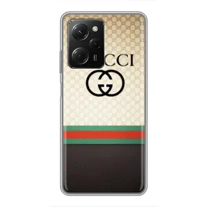 Чехлы ГУЧЧИ для Поко Х5 Про (AlphaPrint) (GUCCI стиль)