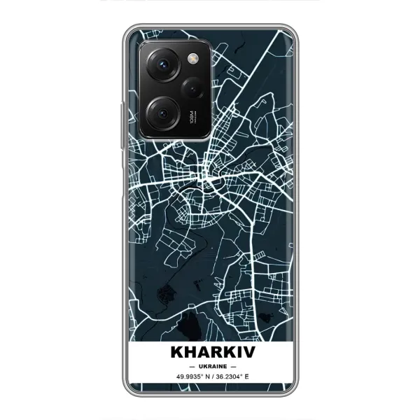 Чохол з принтом «Харків» для Xiaomi POCO X5 Pro (5G)