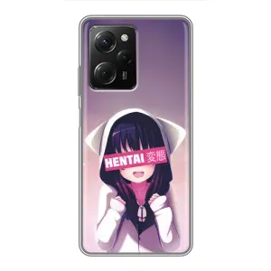Чехол с принтом «Hentai chan» для Xiaomi POCO X5 Pro (5G)