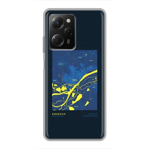 Чохол з принтом «Херсон» для Xiaomi POCO X5 Pro (5G)