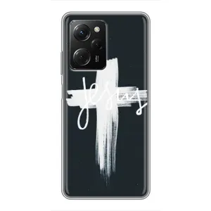 Чехол для Xiaomi POCO X5 Pro (5G) (AlphaPrint) - (Христианские) (Иисус)