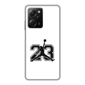 Чехлы для Xiaomi POCO X5 Pro (5G) - с картинкой JORDAN (AlphaPrint) (Jordan 23)