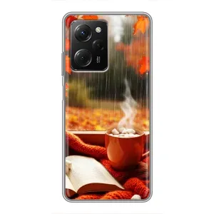 Чехол с принтом «Кофе и дождь» для Xiaomi POCO X5 Pro (5G)