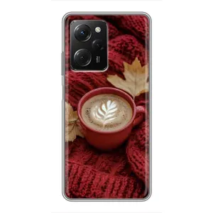 Чехол с принтом «Кофе на пледе» для Xiaomi POCO X5 Pro (5G)
