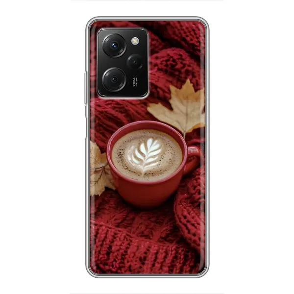 Чехол с принтом «Кофе на пледе» для Xiaomi POCO X5 Pro (5G) Чехол с принтом «Кофе на пледе» для Xiaomi POCO X5 Pro (5G)
