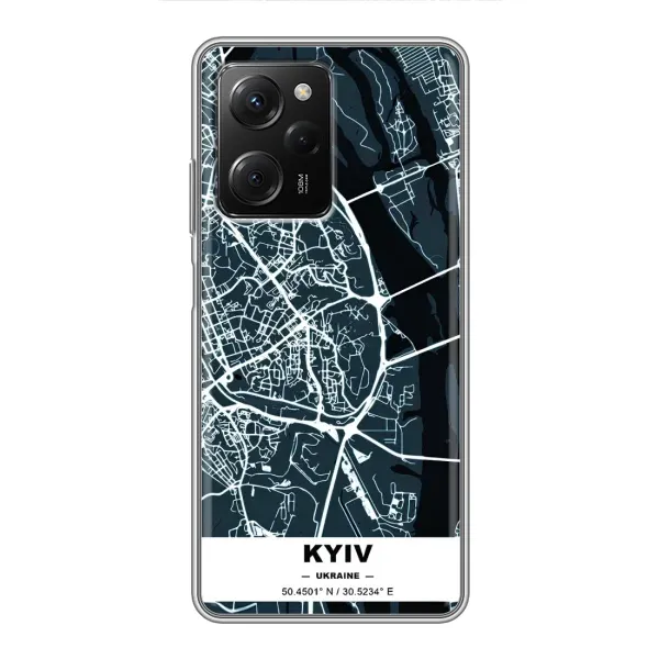 Чохол з принтом «Київ» для Xiaomi POCO X5 Pro (5G)