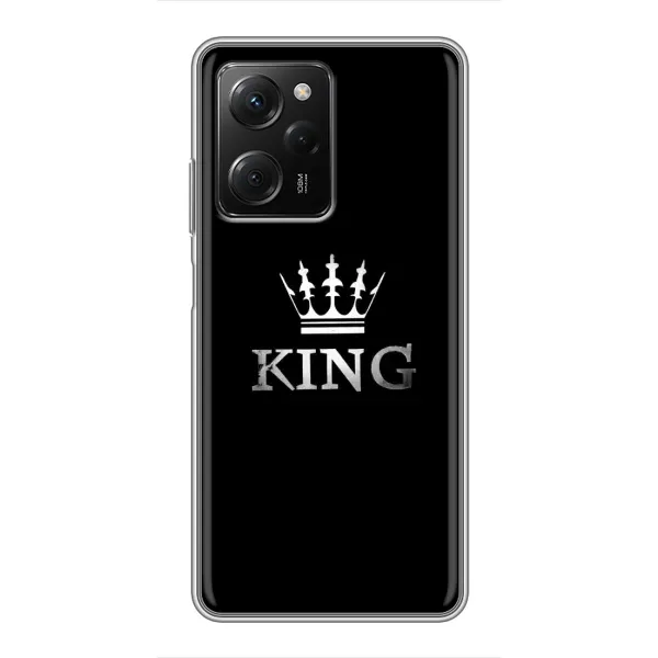 Чохол з принтом «KING» для Xiaomi POCO X5 Pro (5G)