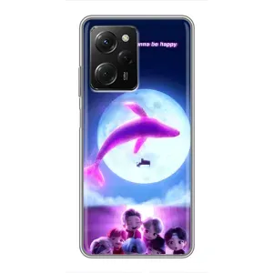 Чохол з принтом «КИТ BTS» для Xiaomi POCO X5 Pro (5G)