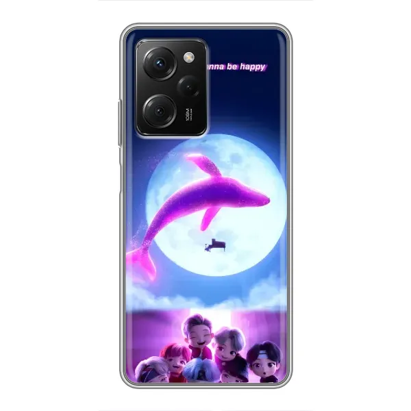 Чохол з принтом «КИТ BTS» для Xiaomi POCO X5 Pro (5G)