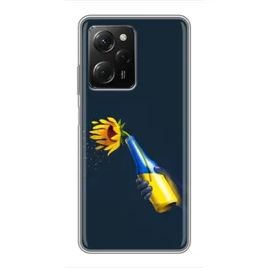 Чохол для Патріота України Xiaomi POCO X5 Pro (5G) - (AlphaPrint) (Коктель молотова)