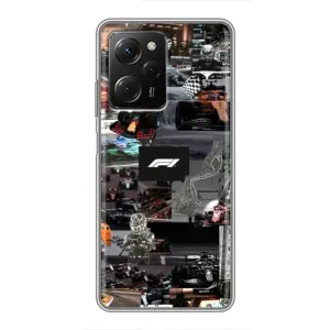 Чохол Формула1 на Xiaomi POCO X5 Pro (5G) (Гоночний колаж Ф1)