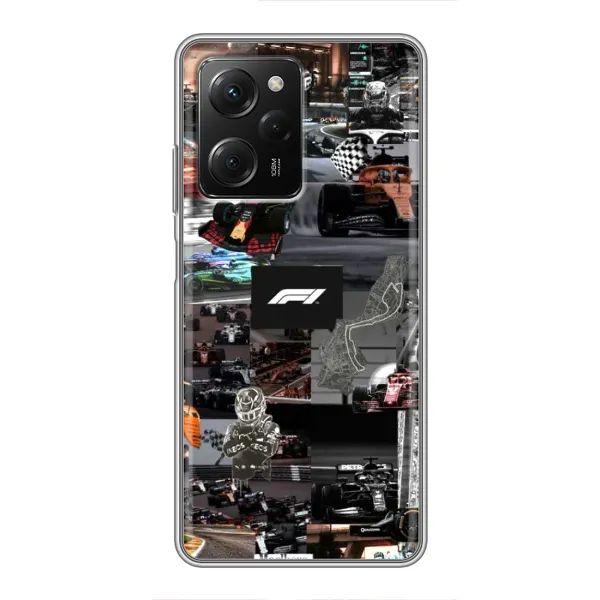 Чохол з принтом «Гоночний колаж Ф1» для Xiaomi POCO X5 Pro (5G) Чохол з принтом «Гоночний колаж Ф1» для Xiaomi POCO X5 Pro (5G)