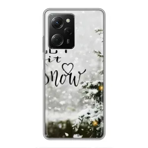 Новорічні, Святкові Чохли для Xiaomi POCO X5 Pro (5G) - 2024 год (Let it snow)