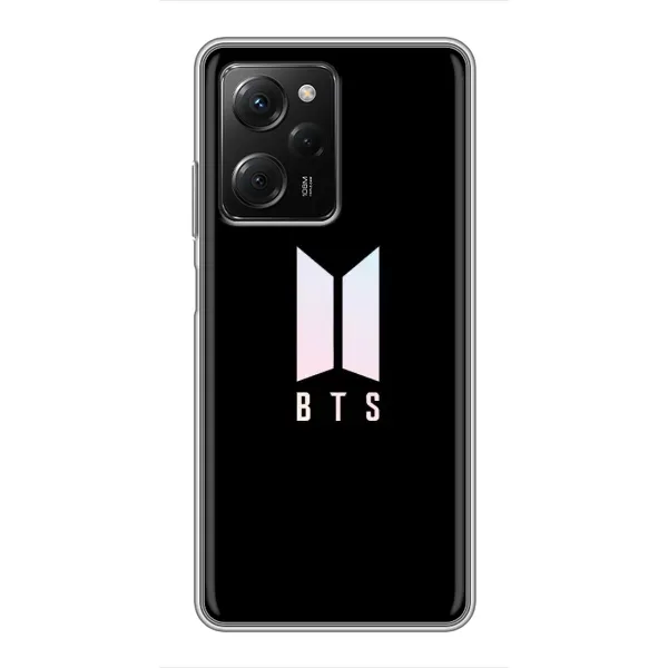 Чохол з принтом «Лого BTS» для Xiaomi POCO X5 Pro (5G)