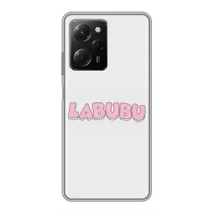 Чохол з Лабубу на Xiaomi POCO X5 Pro (5G) (Лого Лабубу)