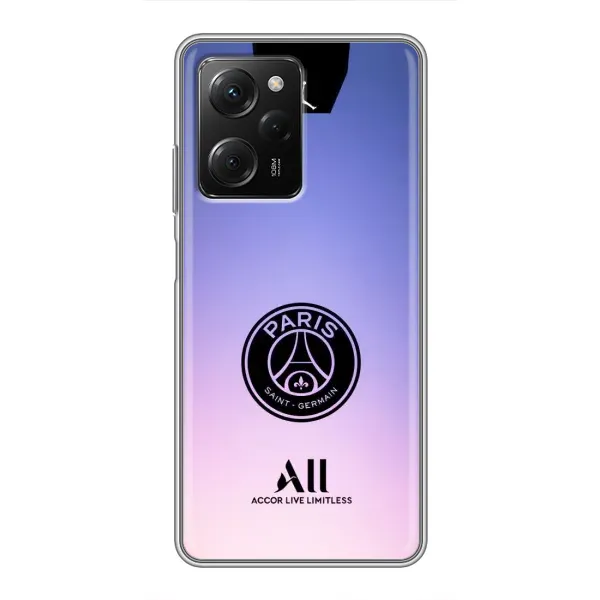 Чохол з принтом «лого PSG» для Xiaomi POCO X5 Pro (5G) Чохол з принтом «лого PSG» для Xiaomi POCO X5 Pro (5G)