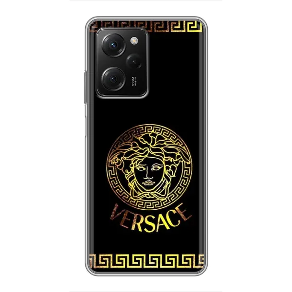 Чохол з принтом «Logo Versace» для Xiaomi POCO X5 Pro (5G) Чохол з принтом «Logo Versace» для Xiaomi POCO X5 Pro (5G)