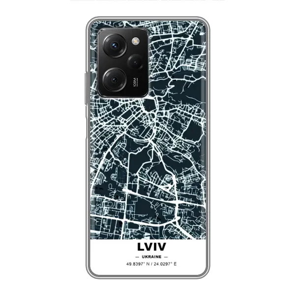 Чохол з принтом «Львів» для Xiaomi POCO X5 Pro (5G)
