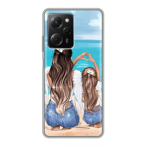 Чохол з принтом «Мама з донькою» для Xiaomi POCO X5 Pro (5G) Чохол з принтом «Мама з донькою» для Xiaomi POCO X5 Pro (5G)