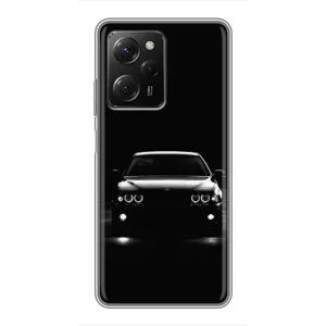 Чехол для Поко Х5 Про - с принтом БМВ (AlphaPrint) (Машина BMW)