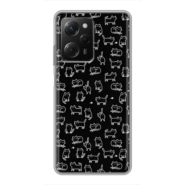 Чохол з принтом «Маленькі котики» для Xiaomi POCO X5 Pro (5G)