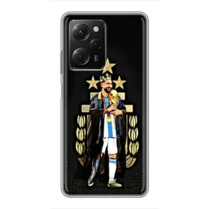 Чохли для Xiaomi POCO X5 Pro (5G) (Leo чемпіон) (AlphaPrint) (Мессі Король)