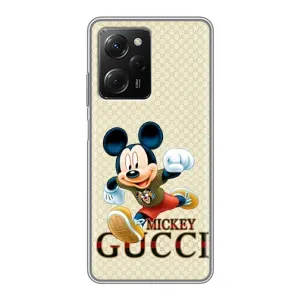 Чехол Disney Mouse Xiaomi POCO X5 Pro (5G) (PREMIUMPrint) (Mikki Gucci)
